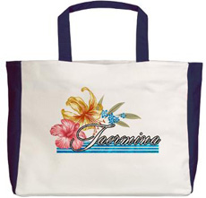 life's a beach in crete beach tote