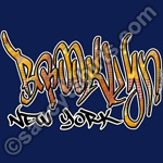 brooklyn graffiti t shirt t-shirt